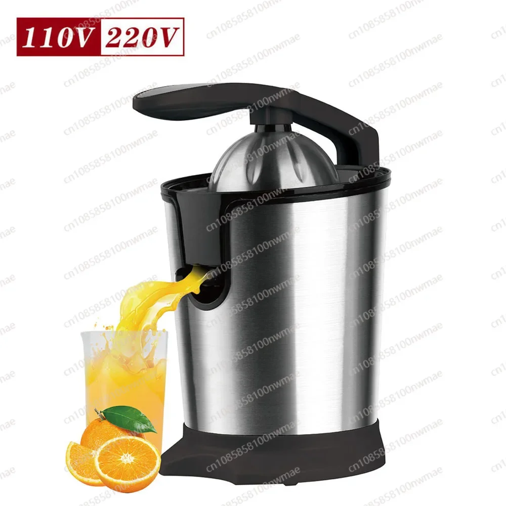 US standard 110v stainless steel hand-pressed electric juicer, lemon orange juice separation machine