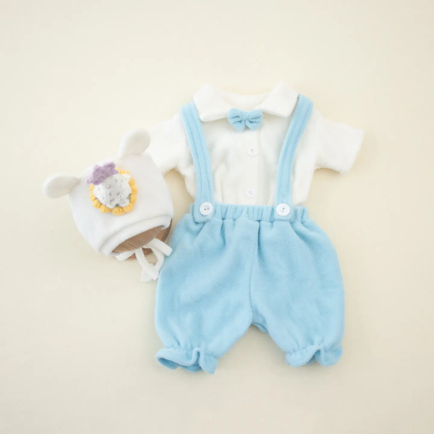 ❤️Newborn Photography Clothing Hat+Shirt+Overalls 3Pcs/Set Studio Baby Photo Props Accessories Costume Outfits Fotografia