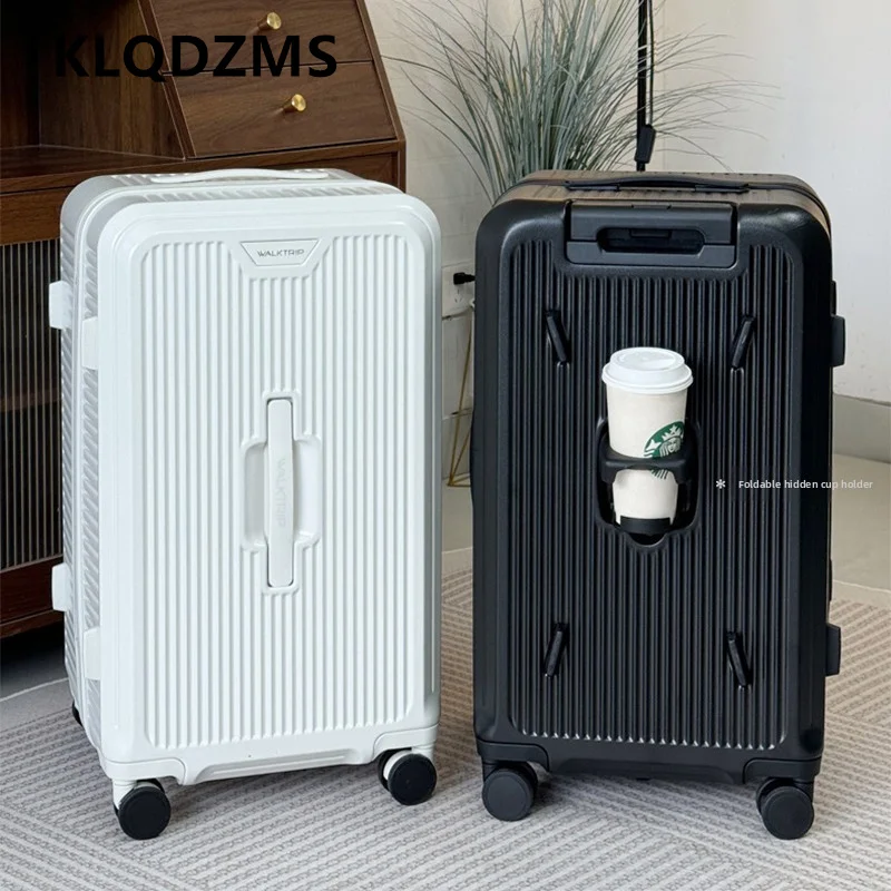 KLQDZMS Rolling Suitcase Ultra-light Boarding Box Large Capacity Trolley Case 20