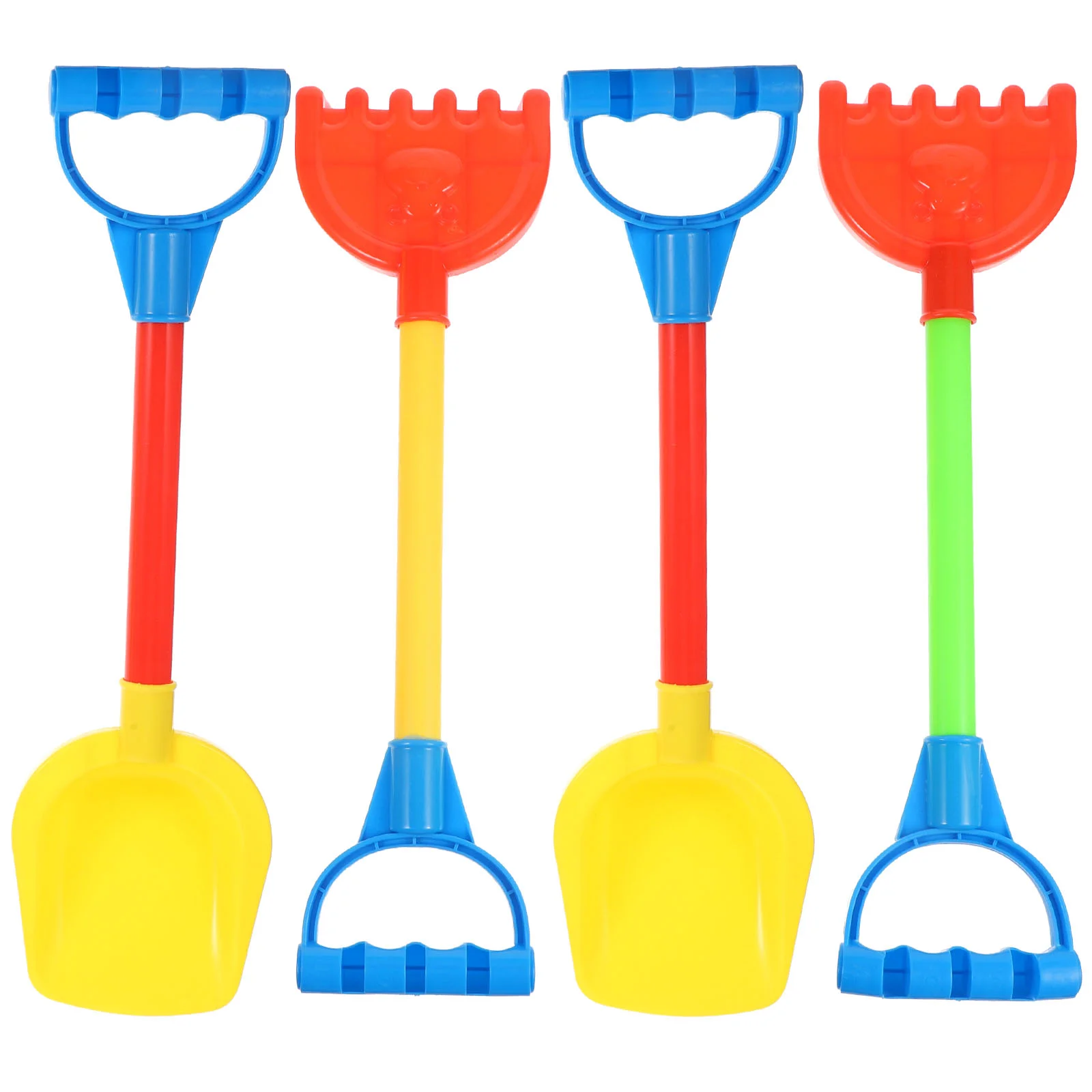 4 pezzi giocattolo da spiaggia strumenti per scavo di sabbia giocattoli per bambini attrezzatura da mare in plastica per bambini