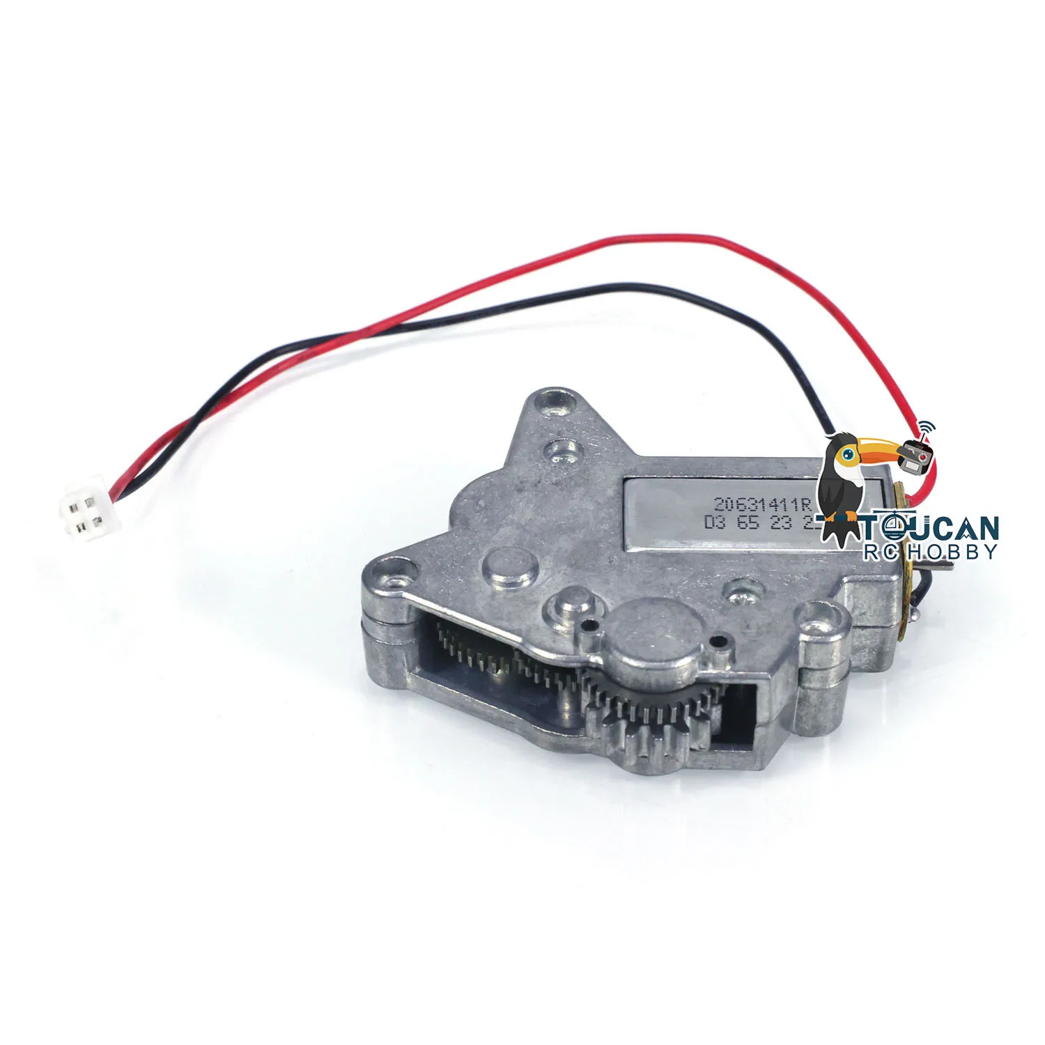 1/16 Spare Parts Metal Rotary Gearbox for Toys Heng Long RC Battle Tank Challenger II Tiger I Abrams Sherman TH23053