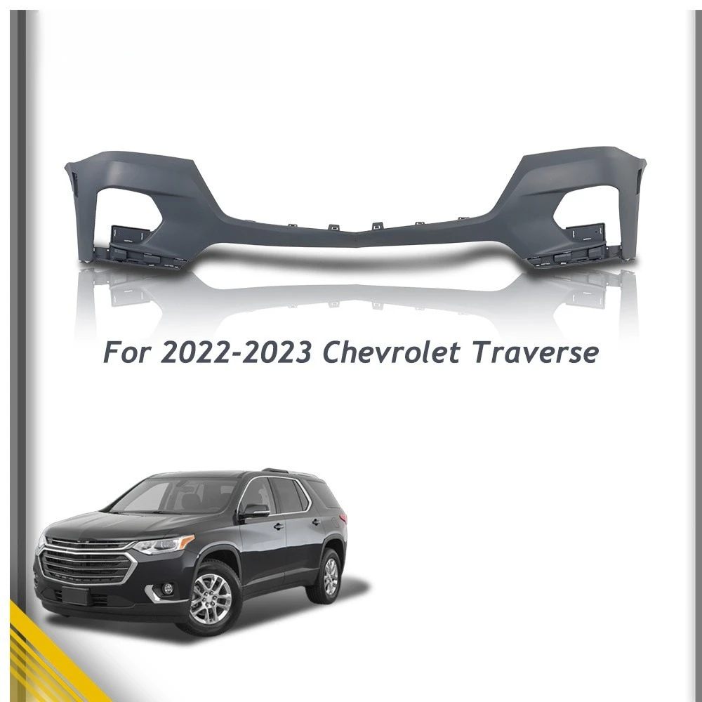 For Chevrolet Traverse 2022 2023 2024 Front Bumper Cover Primed BLK 85596503