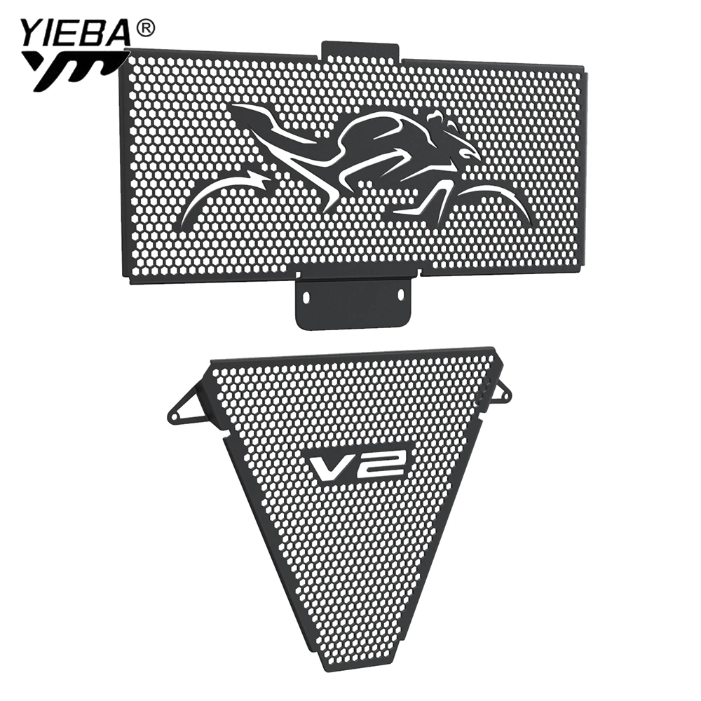 

Для DUCATI Streetfighter V2 2022 2023 2025 аксессуары для мотоциклов защита радиатора масляный радиатор защитная крышка Streetfighter V2 2026