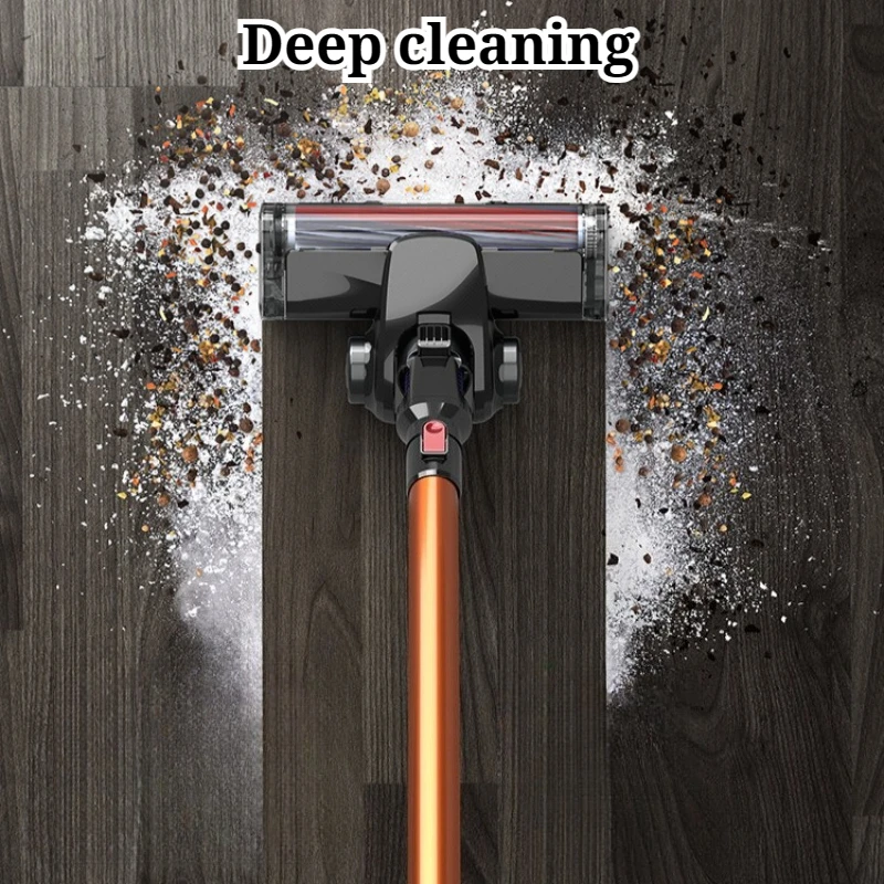 Wireless Handheld Strong Suction Force Stick Vacuum Cleaner Multifunctional Long Battery Life Deep Cleaning Home Appliances
