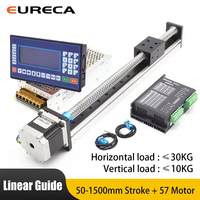 SFU1605 Ball Screw Linear Guide Motion Rail Slide CNC Manual Linear Shaft Actuator Module Table Stroke With 57 Stepper Motor