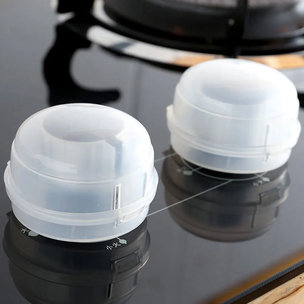 

9Pcs Stove Child Safety Guard Gas Cooker Knob Cover Universal Kitchen Safety Protective Lock Home Stove Cover Baby Proof Lock