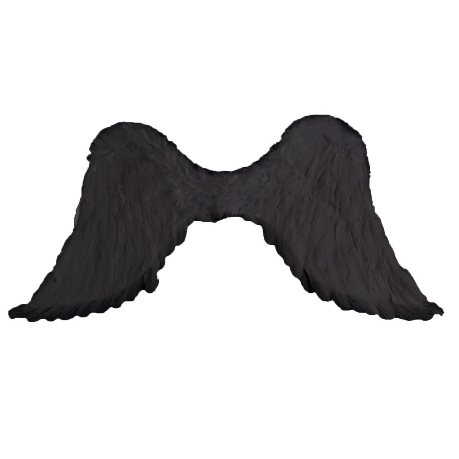 1Pc 大人子供リアルな羽衣装羽パーティー供給小道具ハロウィン仮装テーマパーティー写真撮影コスプレ