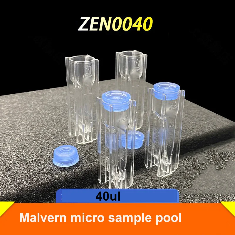 Malvern Micro Sample Cell ZEN0040 40ul NIBS Disposable Plastic Cuvette