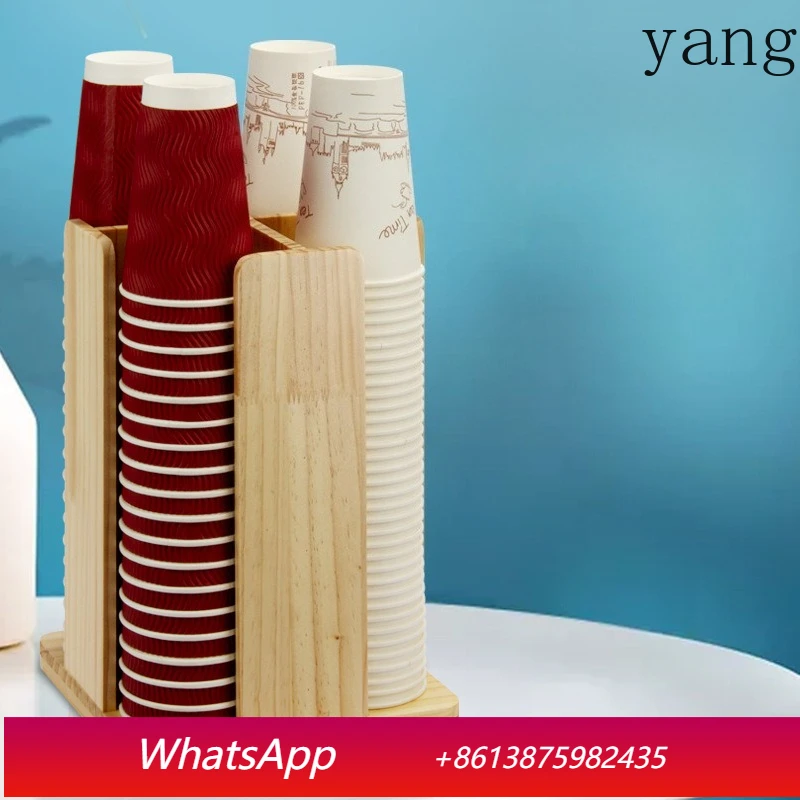 

Держатель для одноразовых бумажных стаканов LMM, вращающийся, для молока, чая, кофе, для кафе, в пасторальном стиле