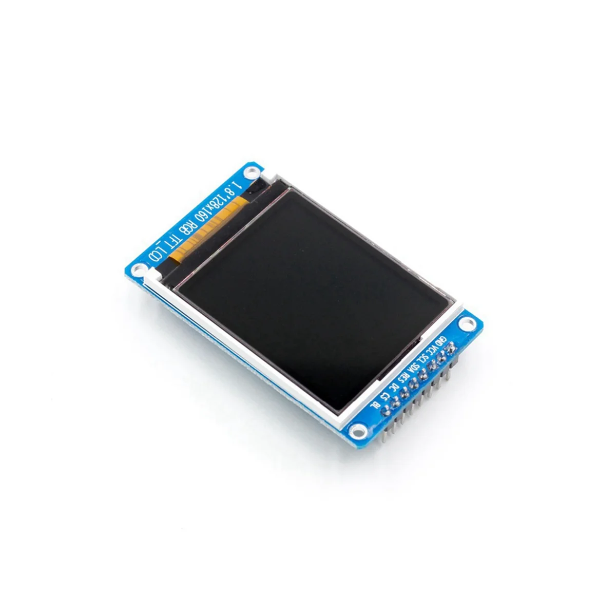 1.8 Inch Full Color 128X160 SPI Full Color Portable TFT LCD Display Module ST7735S 3.3V Replace OLED Power Supply