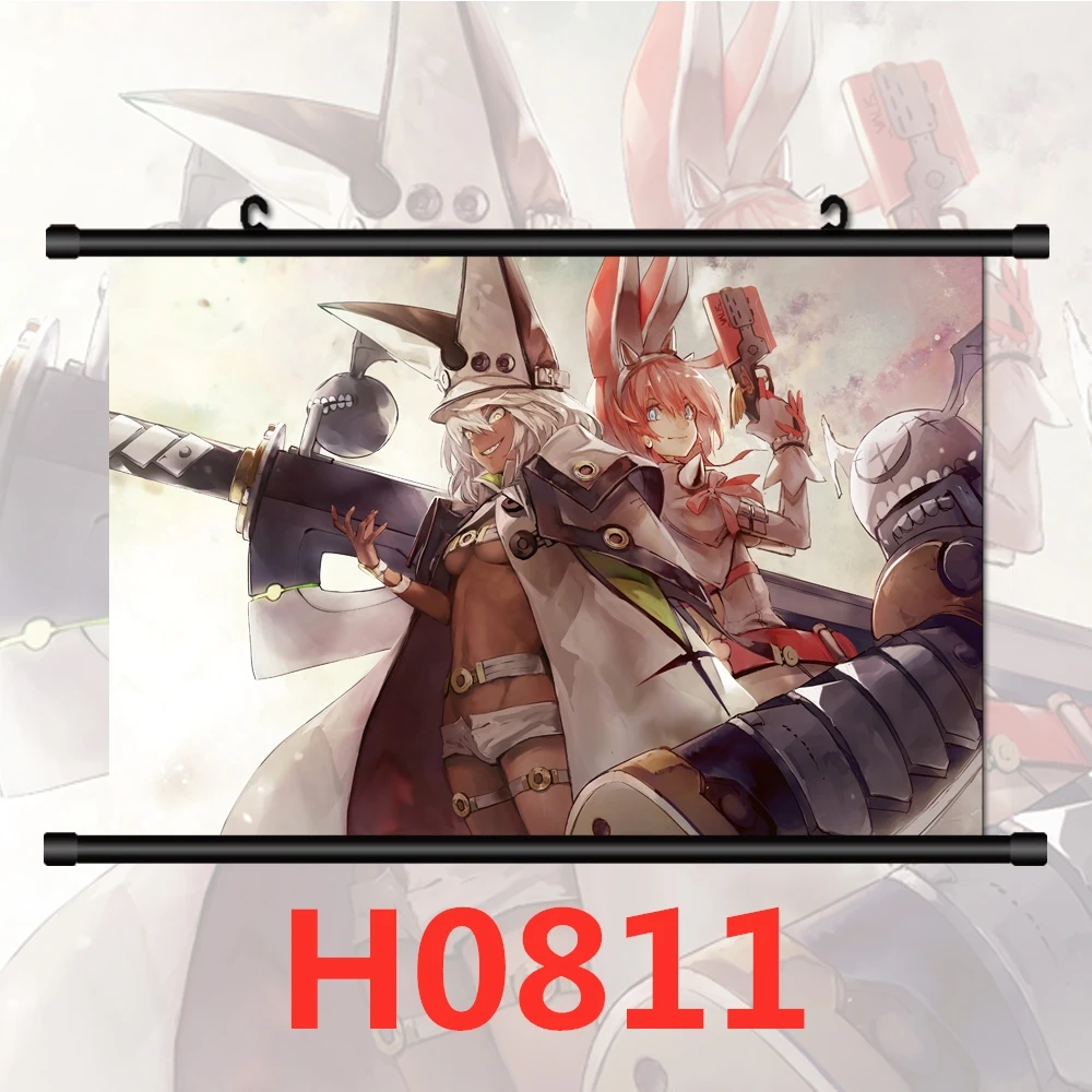 Canvas Painting Pictures for Home Decora Guilty Gear Ramlethal Elphelt Valentine Anime Manga Poster Wall Art HD Print No Frame