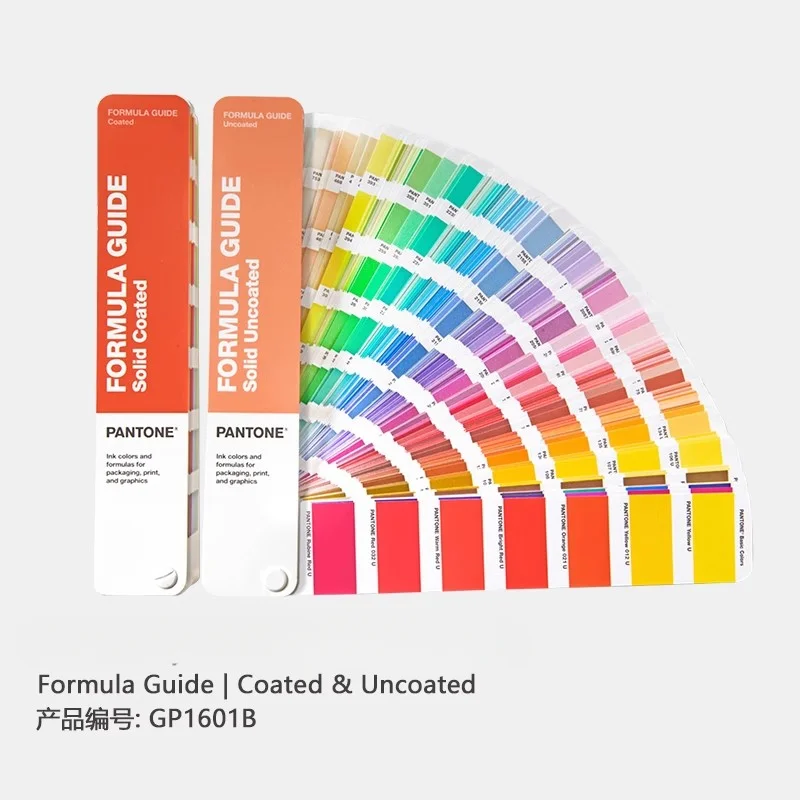 

Новинка 2022 года, цветная карта PANTONE International C U GP1601B Pantone Formula с покрытием без покрытия