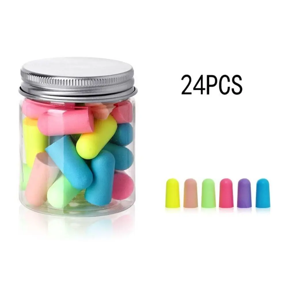 

Noise Proof Silicone Ear Plugs Disposable Anti-Noise Noise Proof Earplug Soundproof Soft Foam Ear Protector for Abatement Noise