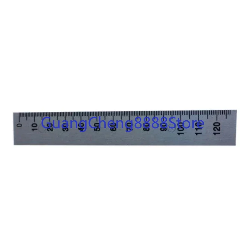 1Pc CNC Milling Machine 0-120mm Depth Feed Rod Scale Ruler Aluminum B159 For Bridgeport Mill Part Best Selling