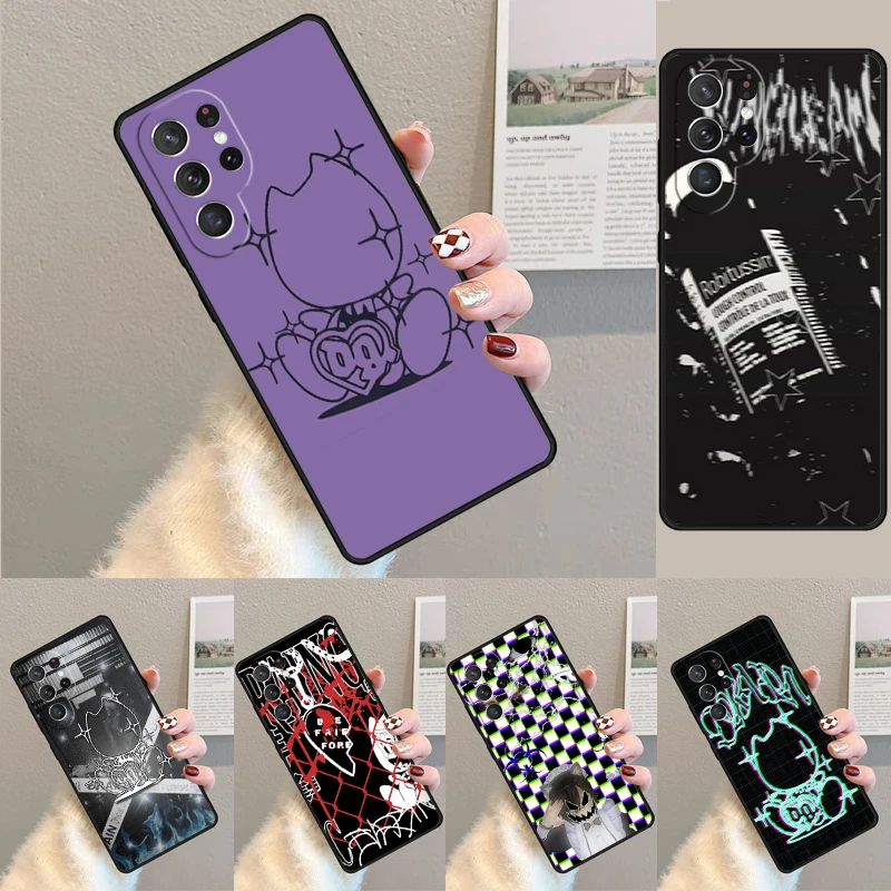 Cover For Samsung Galaxy S24 Ultra S21 S22 S8 S9 S10E Note 10 20 Plus FE S23 Drain Gang Phone case Coque