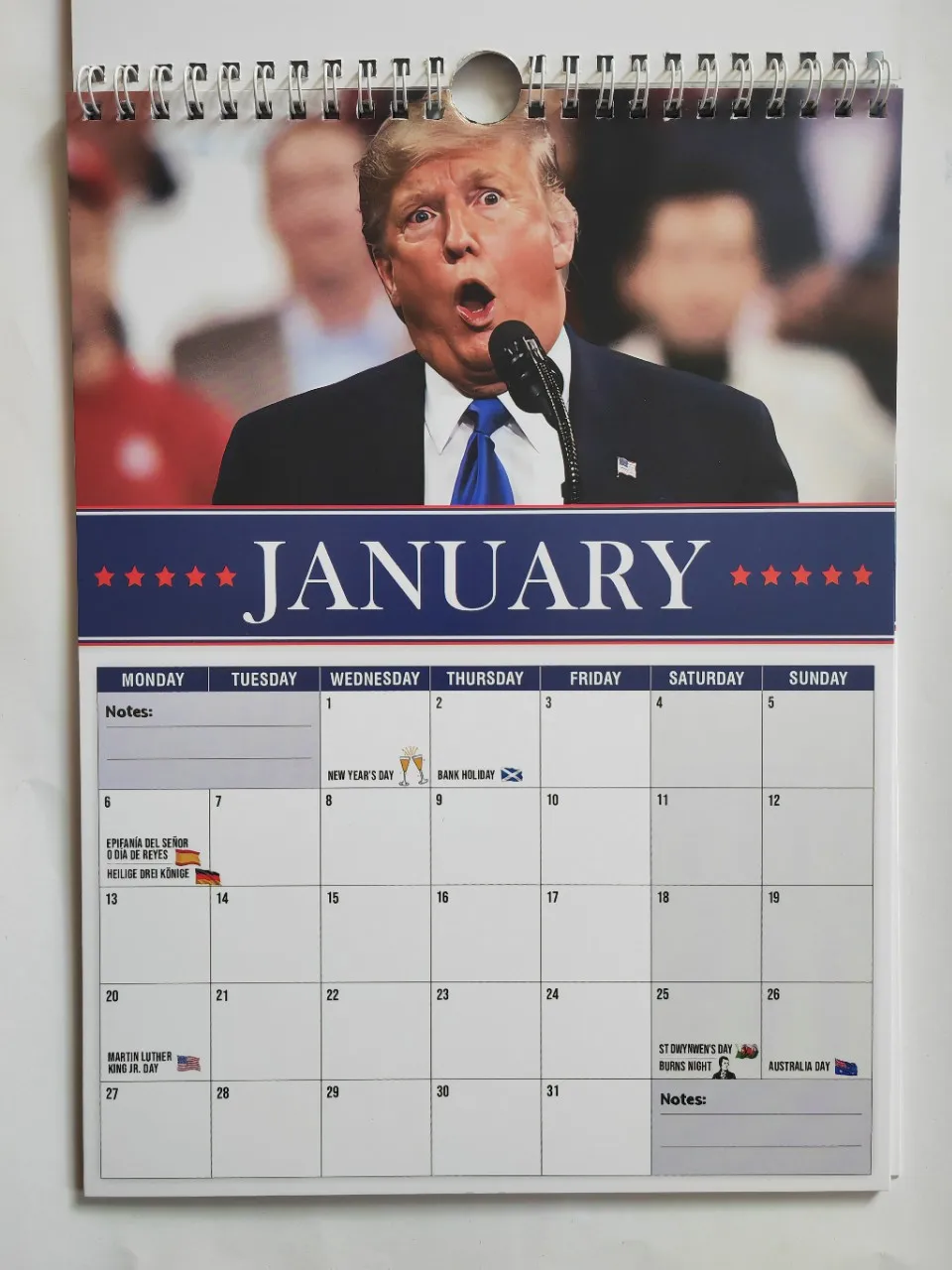 Trump Election Success Calendar Featuring Legends 12-month 2025 Wall Calendar for Featuring Wall Calendar Wall Planner