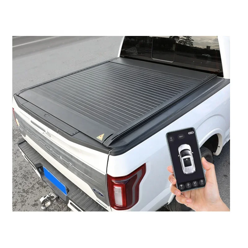 2022 ELECTRIC Roller lid Retractable tonneau cover For hilux Pick up truck tonneau covers