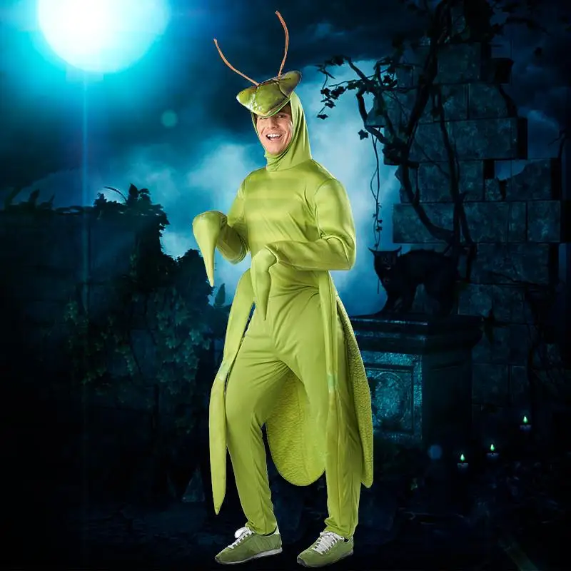 

Фестиваль на Хэллоуин, сценическое представление, взрослый мужской костюм-пооппер, цельный костюм, карнавальный маскарад