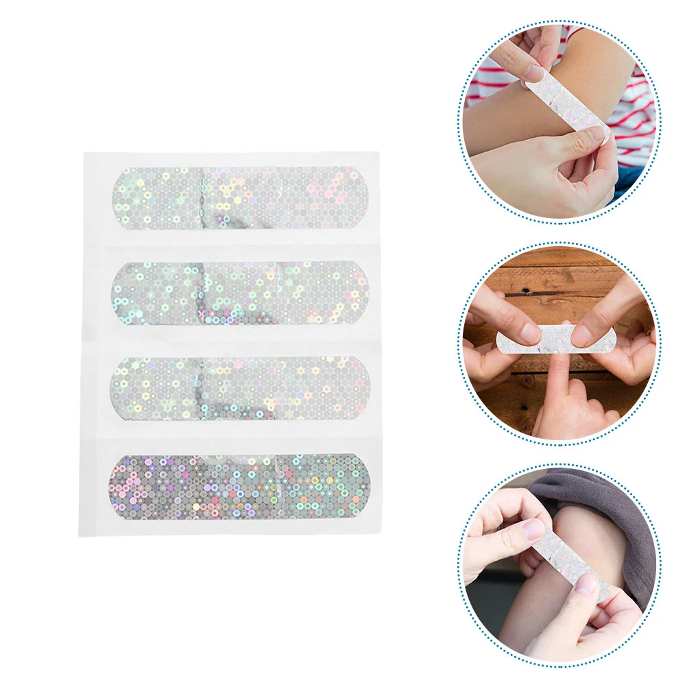 50 PCS Flash Funny Protective Patch Covers Waterproof Glitter Shield Derailleur Wraps Bandages Gear Adhesive