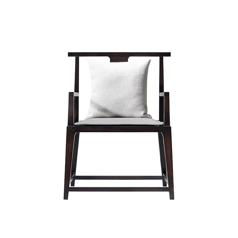 

Q New Chinese all-solid wood master chair, book chair, study officer hat chair, Zhongtang Taishi chair with armrests for leisure