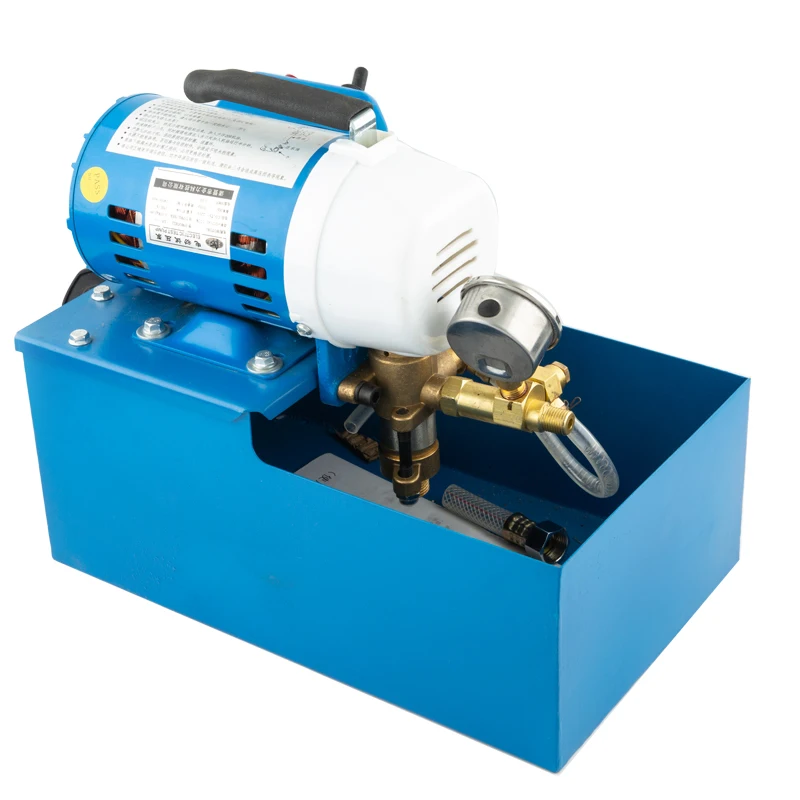 

DSY-2560 Portable Electric Pressure Test Pump PPR Water Pipeline Test Machine Double Cylinder Pump Ma