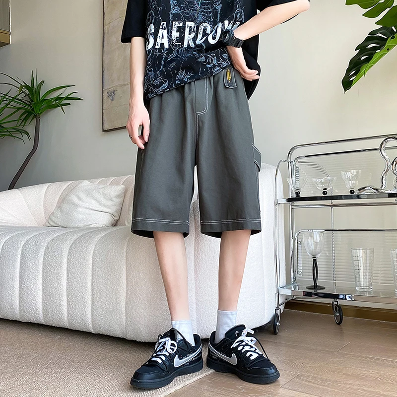 

Shorts Men Summer Casual Cotton Short Pants Hot Breeches Joggers Shorts 2023 Male Loose Work Casual Short Homme Pants