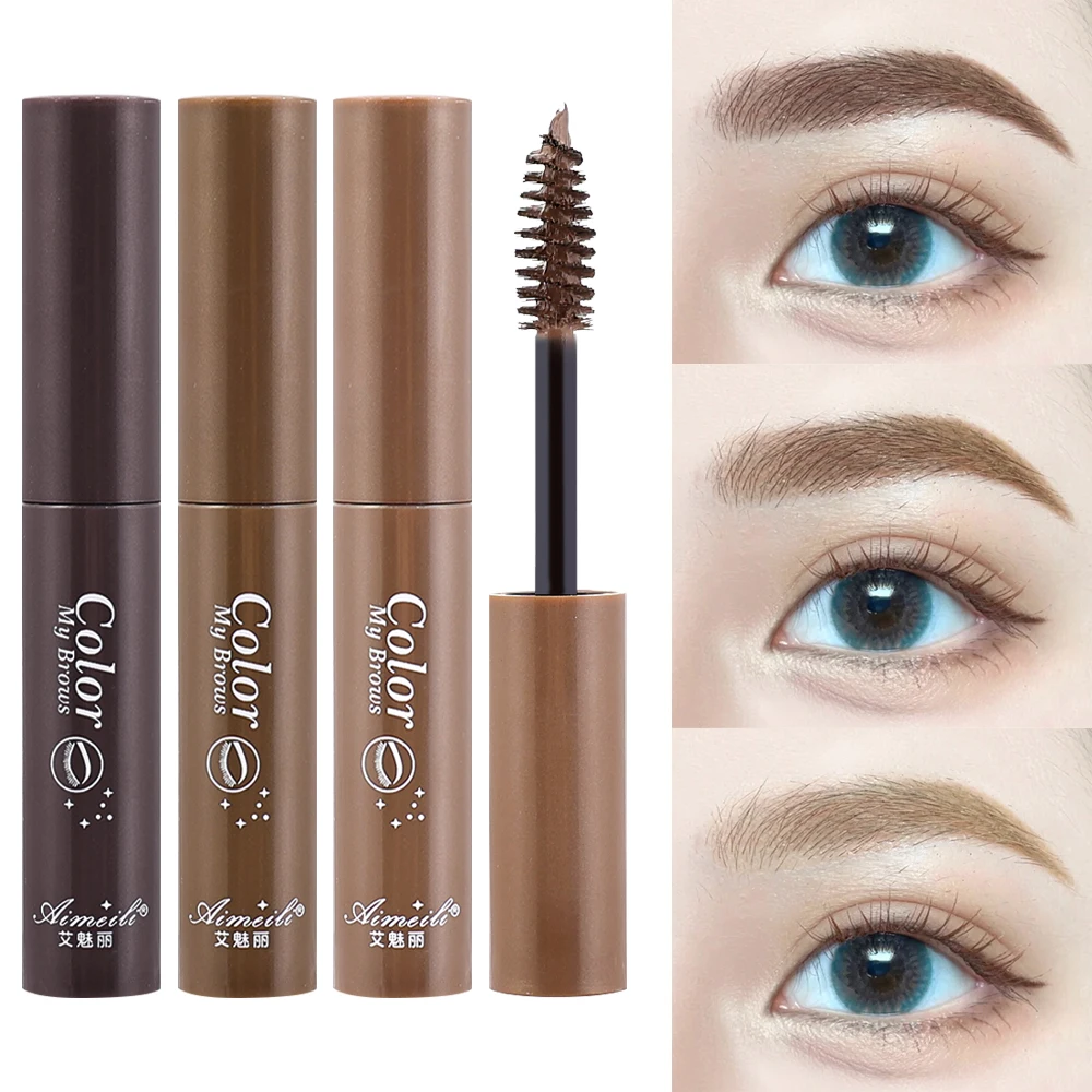 Brown Sobrancelha Líquida Gel Maquiagem Sobrancelha Enhancer Creme Impermeável Eye Brow Tint Corante Natural Tattoo Long Lasting Beauty Cosmetics