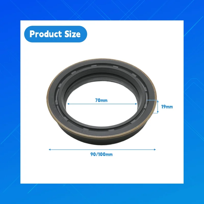 

Size 70*90/100*19mm DMHUI high-quality agricultural machinery oil seals, made of NBRmaterial,Size 70x90/100x19mm