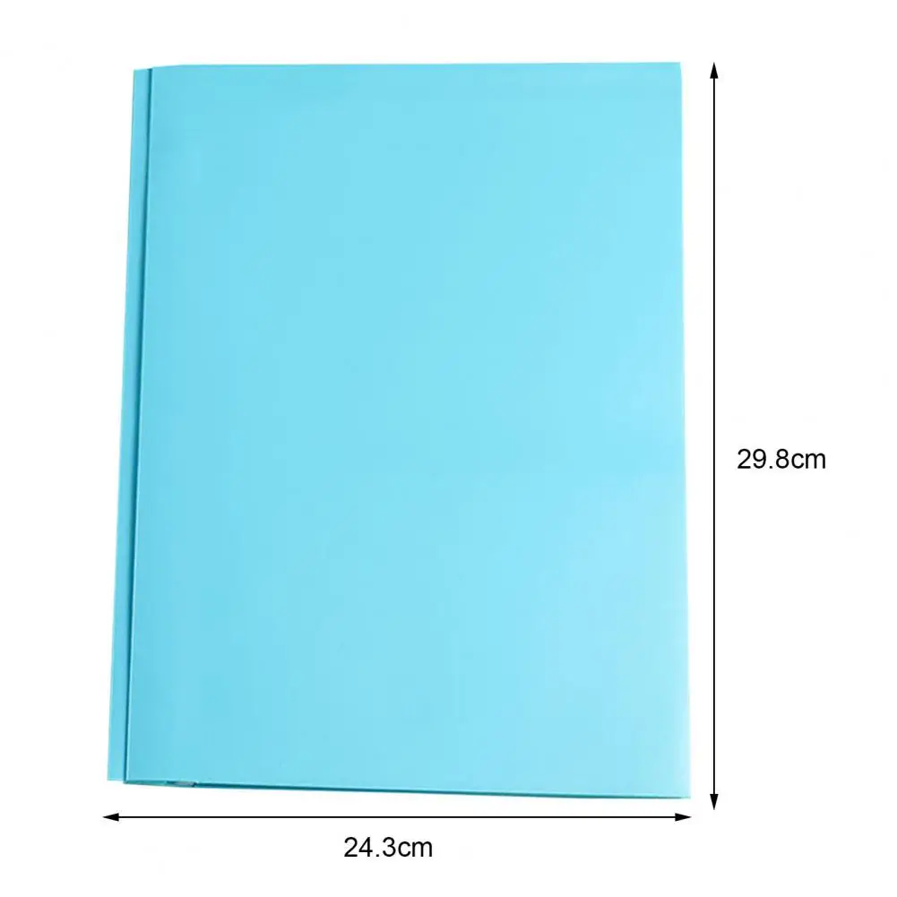 แฟ้มซอง A4พร้อมที่หนีบ1/6ชิ้นแฟ้มพลาสติกดีไซน์กระเป๋าคู่ที่เก็บกระเป๋าเก็บบัตรธุรกิจอุปกรณ์การเรียน