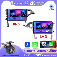 Android Auto For Toyota Prius 3 XW30 2009 - 2015 RHD Car Radio Multimedia Video Player GPS Navigation Carplay Head Unit 5G Wifi