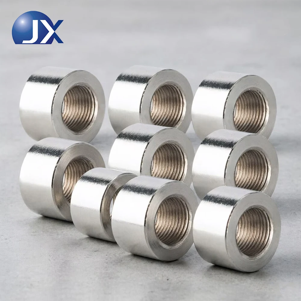

10PCS Decat Oxygen Sensor M18x1.5 Universal Stainless Steel Weld Nut For Automotive Exhaust O2 Sensor