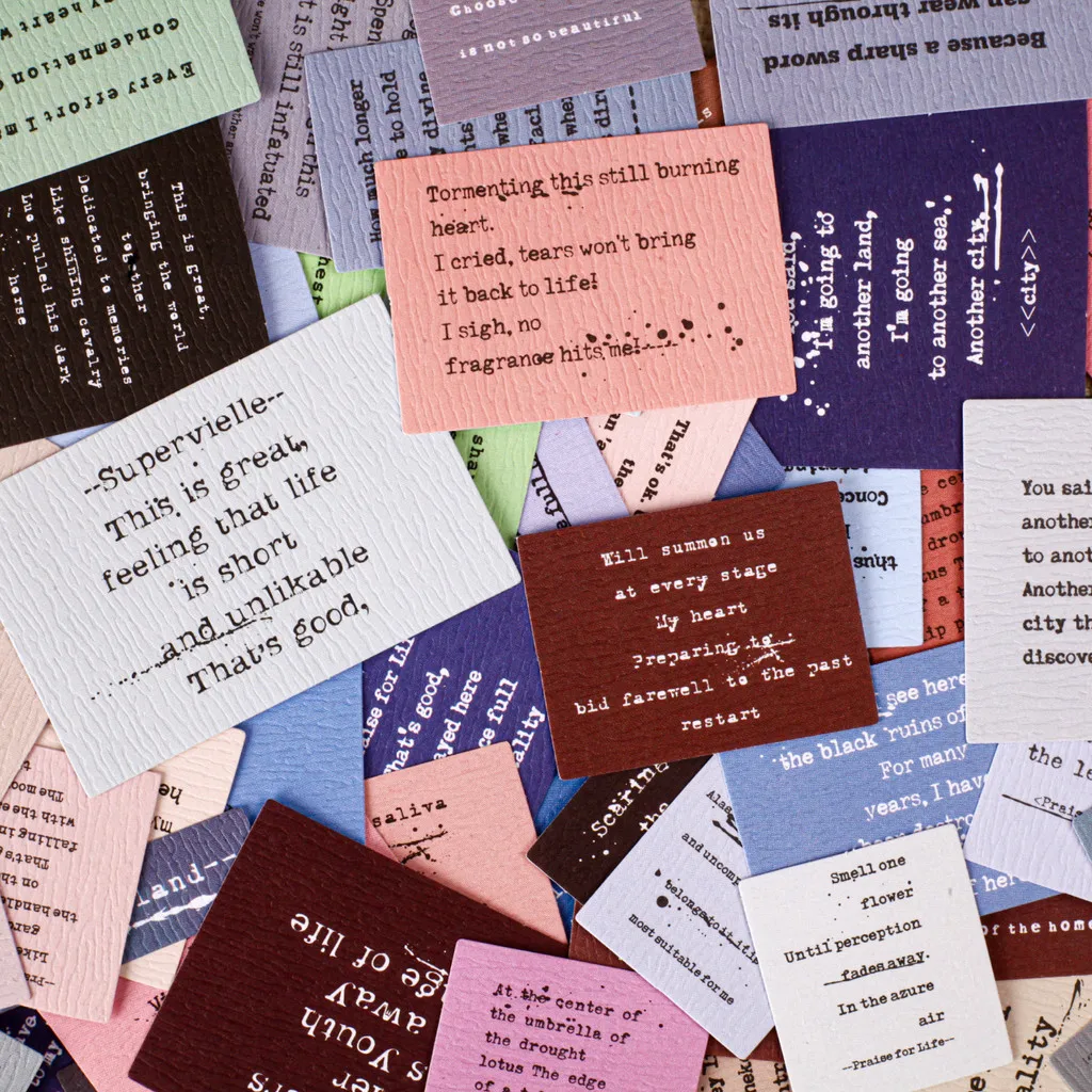 20 Pcs Motivational Quote Stickers Inspirational Vintage Journaling Stickers Scrapbook Sticker for Planner Junk Journal