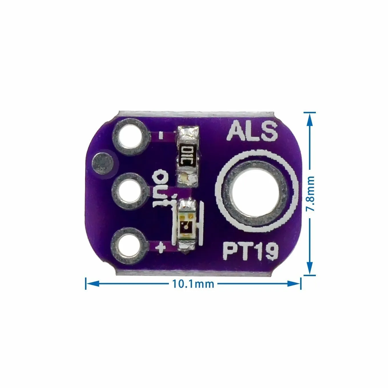 ALS-PT19 Analog Light Sensor Module High Dynamic Range Light Sensor Breakout Board For Arduino 2.5V-5.5V Light UV Sensor Module