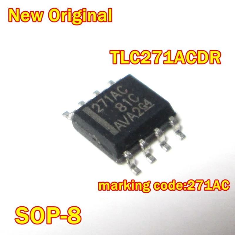 1Pcs to 100Pcs New Original Tlc271Acdr Tlc271Acd Sop-8 Marking Code:271Ac Lincmose Programmable Low-Power Operational Amplifiers