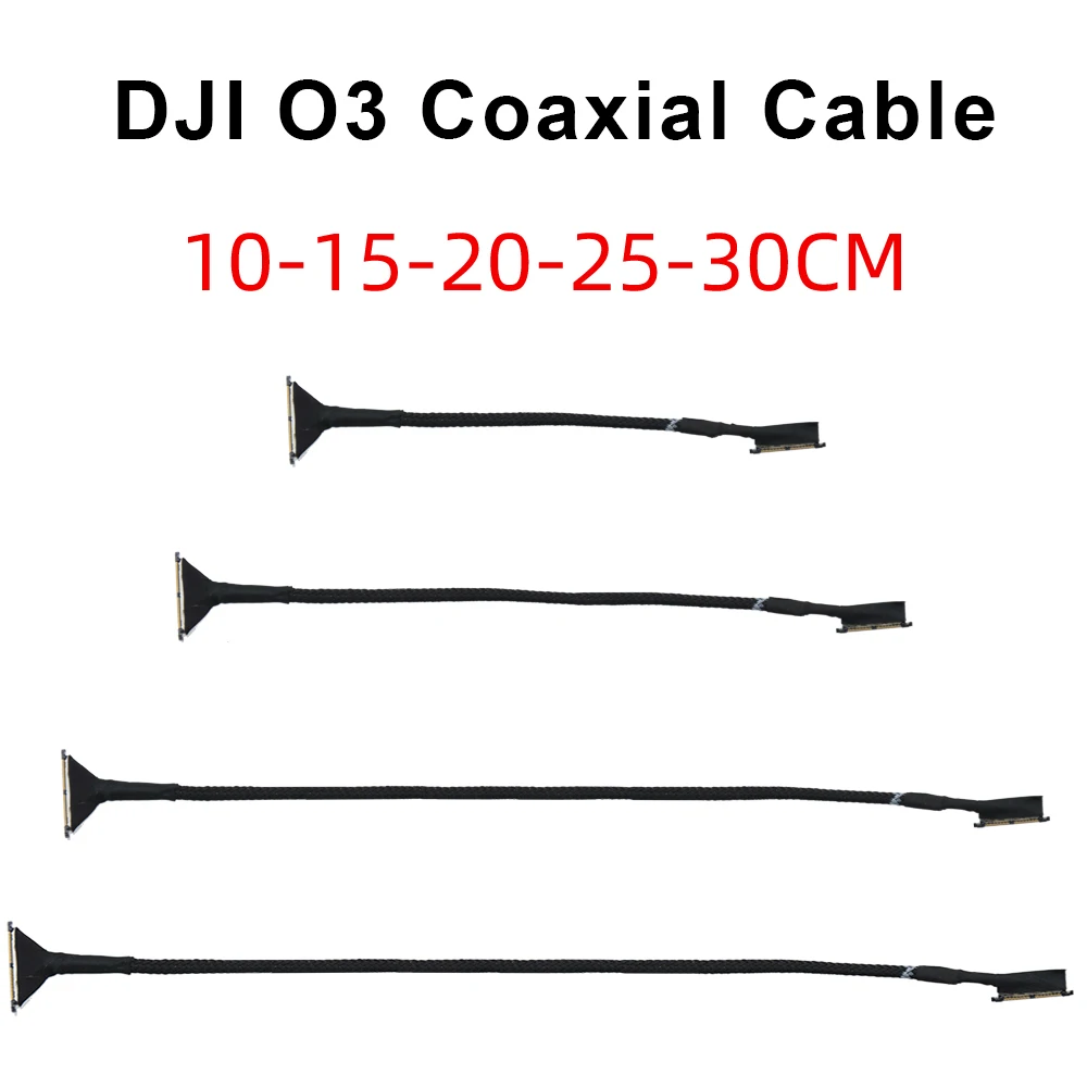 Coaxial Cable 10/15/20/25/30cm Wire For FPV Drone DIY Builds Compatible with DJI O3 Air Unit Digital Transmission System