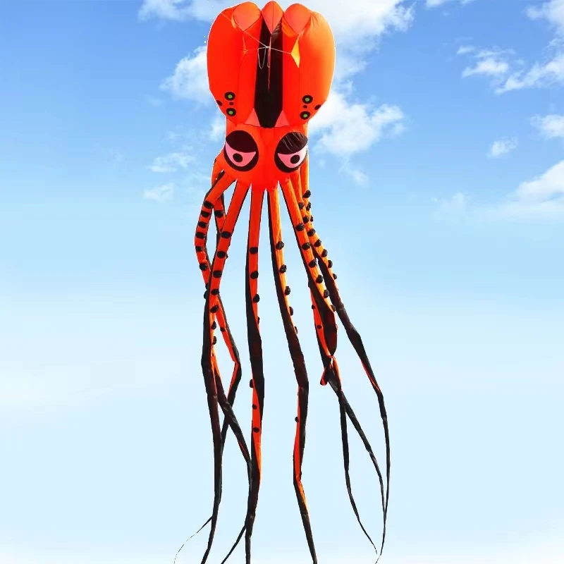 18m Octopus kites inflatable toys parachute windsurf colorful flying kites Dragon kite flying board kite adult professional kite