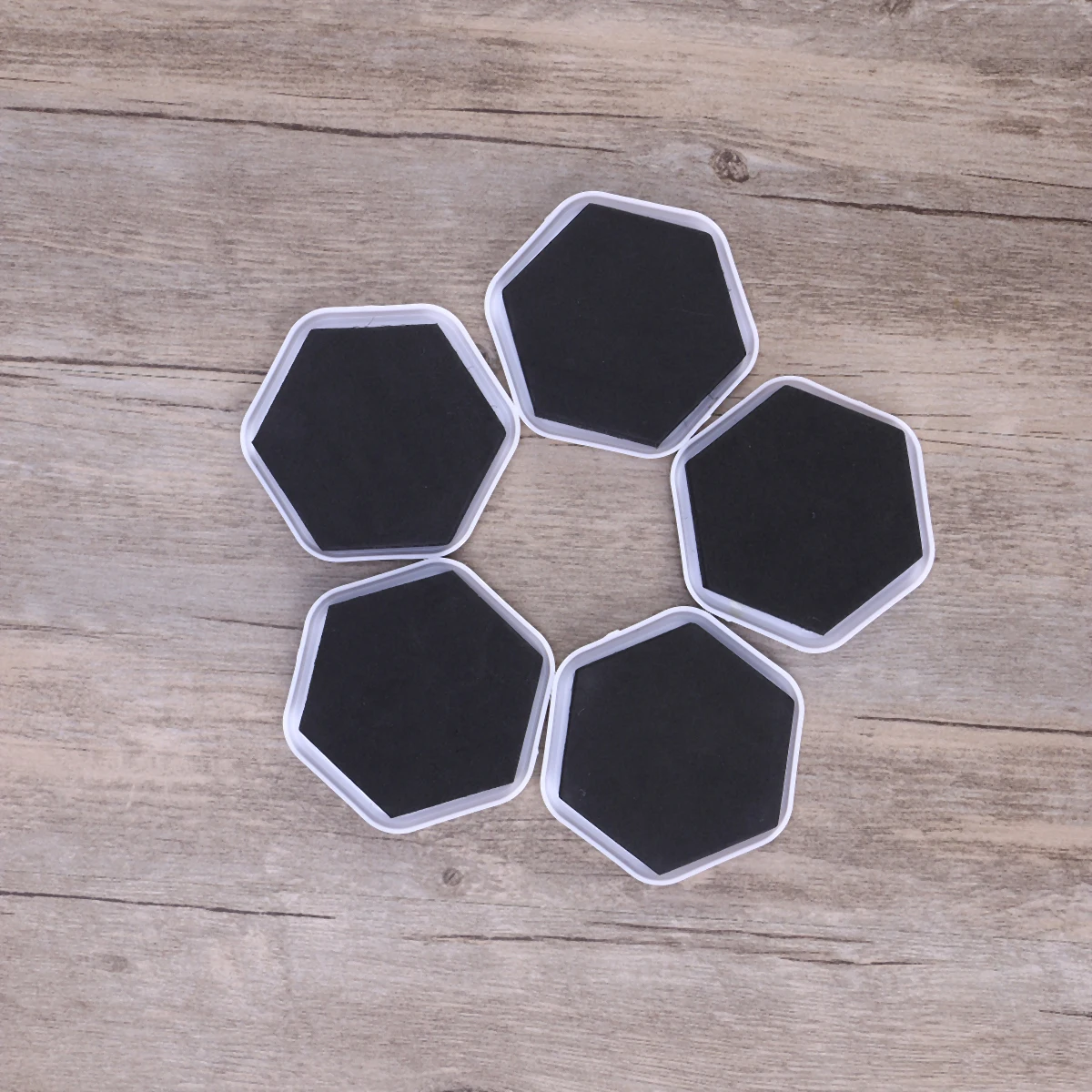 

16Pcs Furniture Sliders Reusable Heavy Furniture Movers Circle Hexagon Shapes for Hardwood Carpet Floor Protection