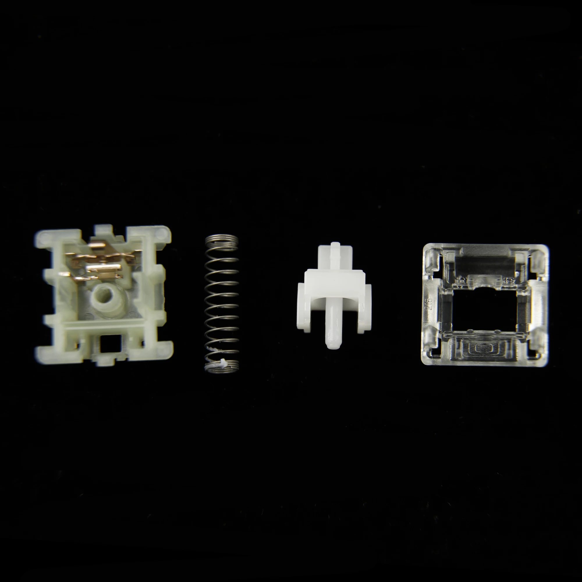 Cherry Mx RGB SMD 3 Pin Ergo Clear Tactile Switches Mechanical Keyboard Switch Factory lubed