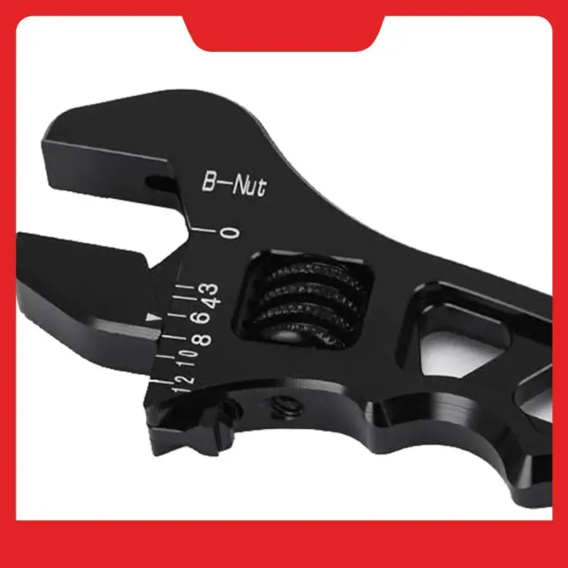 

Регулируемый инструмент для установки алюминиевого шланга 3, 4, 6, 8, 10, 12, алюминиевый гаечный ключ, инструмент для установки шланга, черный гаечный ключ