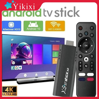 XS97 TV Stick 2GB 16GB 2.0 HD 4K HD 2.4G&5G Android 10.0 H313 Quad Core HDMI-compatible WIFI BT 5.0 Voice Remote Smart TV Box