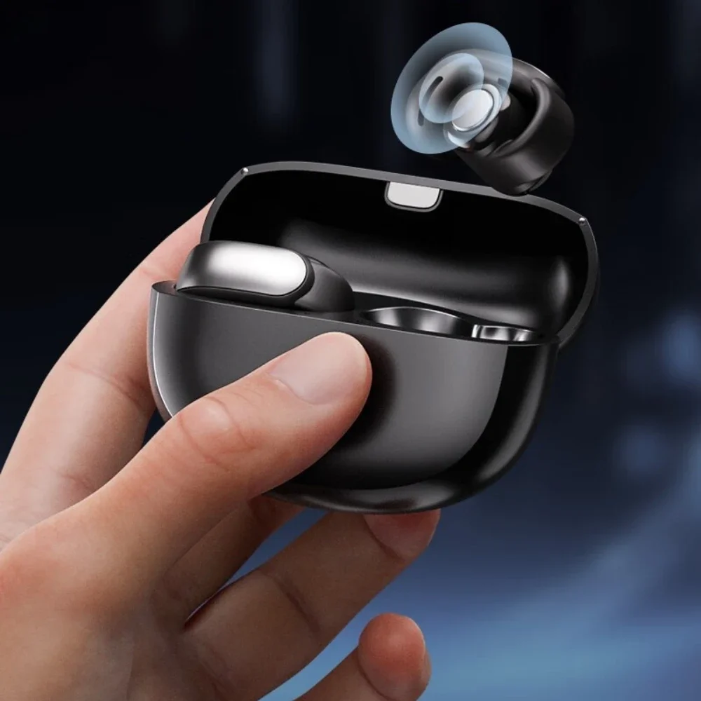 V12 الأذن كليب سماعات بلوتوث مقاوم للماء سماعات أذن رياضية TWS ENC الحد من الضوضاء سماعة HiFi ستيريو HD دعوة سماعات