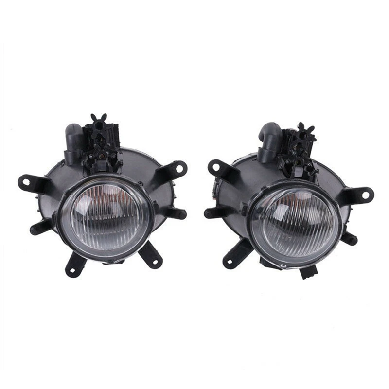 

1Pair Car Front Bumper Fog Lights Assembly Driving Lamp Foglight 63176911007 For-BMW 3 Series E46 325I 330I 4DR 02-05