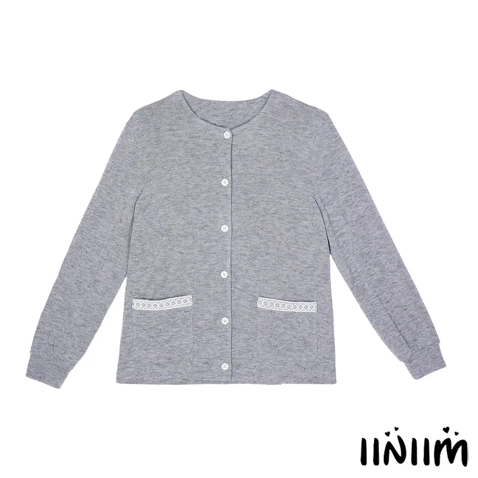elegant-womens-nursing-home-casual-outerwear-warm-knit-cardigan-crew-neck-long-sleeve-button-down-sweater-with-pockets