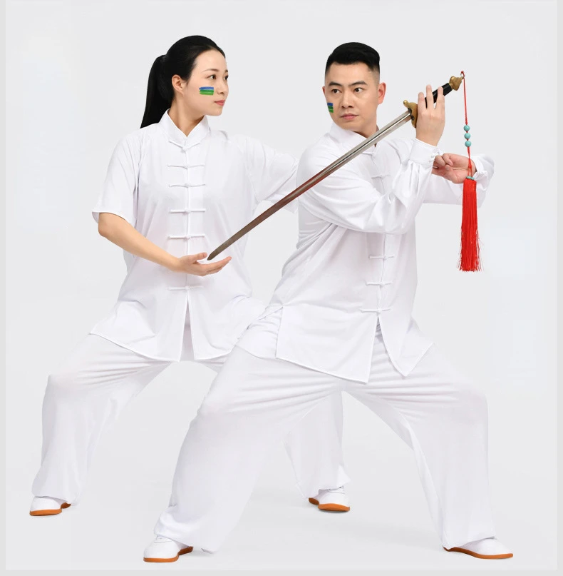 Uniforme tradicional chino de Kung Fu para hombre, ropa de manga larga, Wushu, TaiChi, traje de uniforme de KungFu, ropa de ejercicio de Tai Chi