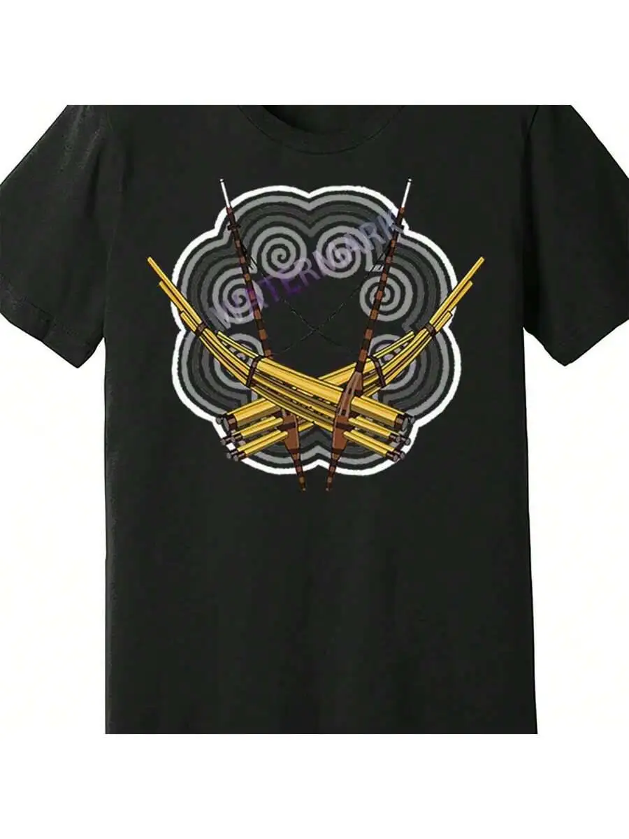 Hmong Hmoob Qeej 96941 Funny Men's Short Sleeve Graphic T-Shirt 100% Cotton Trendy Y2K Short-Sleeve Tee-Soft, Quick-Drying,
