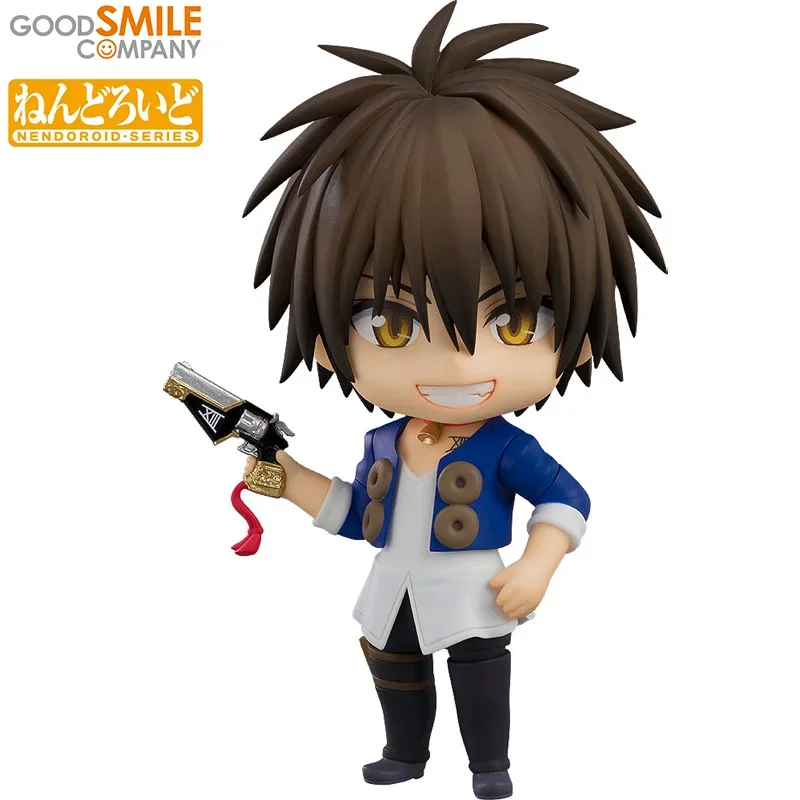 

In Stock Good Smile Black Cat Train Heartnet Nendoroid Figure 2510 Anime Action Model 10CM Toys For Boy