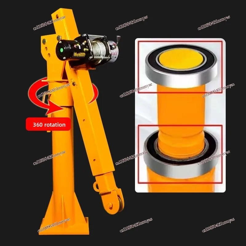 รถเครนพร้อมลิฟท์ยกรถ 1 ตัน 12v24v สำหรับใช้ในบ้าน