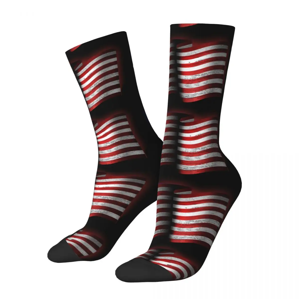 American Flag Adult Socks America,flag,special effects, geometric abstraction,special effects Unisex socks,men Socks women Socks