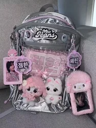 Transparent Spice Girl Ita Bag New Niche Backpack Large Capacity Commuter Students Cute Schoolbag Soft Display Backpacks