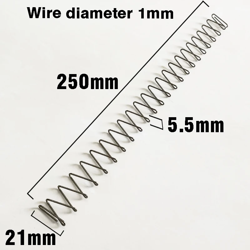 Mechanical ellipse Stainless Steel rectangular Compression Spring Pressure Spring Square Spring